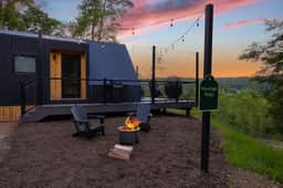 Moonlight Ridge | A-Frame, Hot Tub, & Fire Pit with Views!