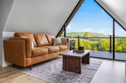 Moonlight Ridge | A-Frame, Hot Tub, & Fire Pit with Views!