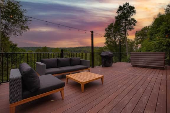 Evergreen Escape | Cabin w/ Hot Tub, Fire Pit, Views & Trails Nearby