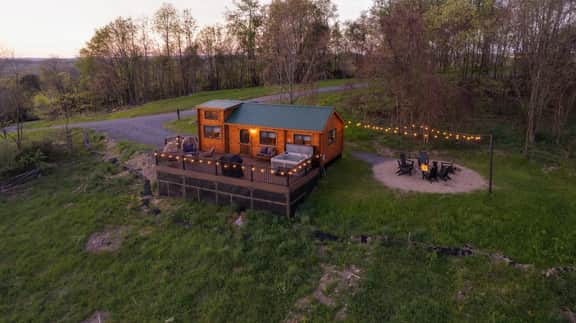Hillside Hideaway | Hot Tub, Cozy Cabin, Beautiful Valley Views