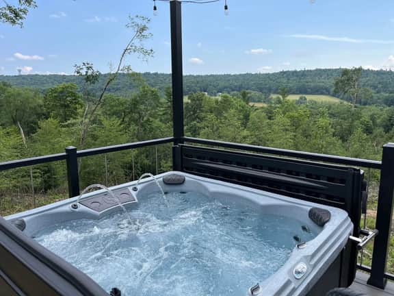 Moonlight Ridge | A-Frame, Hot Tub, & Fire Pit with Views!