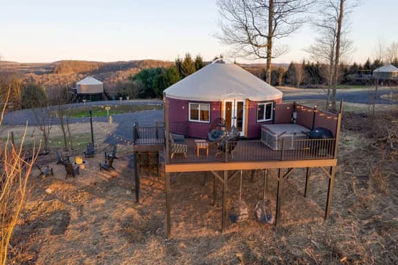 Starlit Haven | Hot Tub, Stargazing Loft, Nature Retreat in PA Wilds